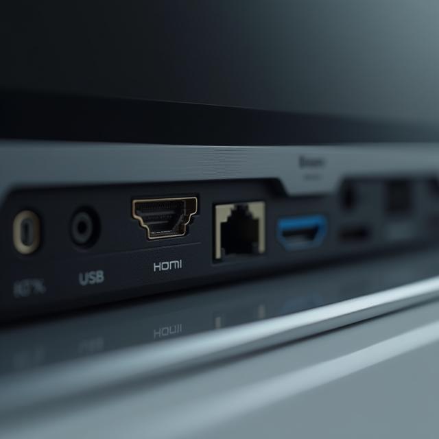 Smart TV For Home背面の接続ポート